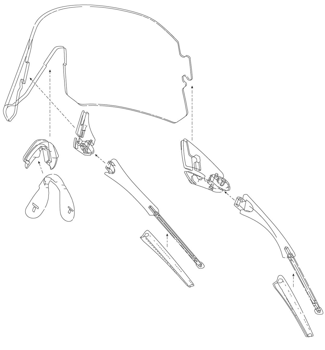 rail exploded view