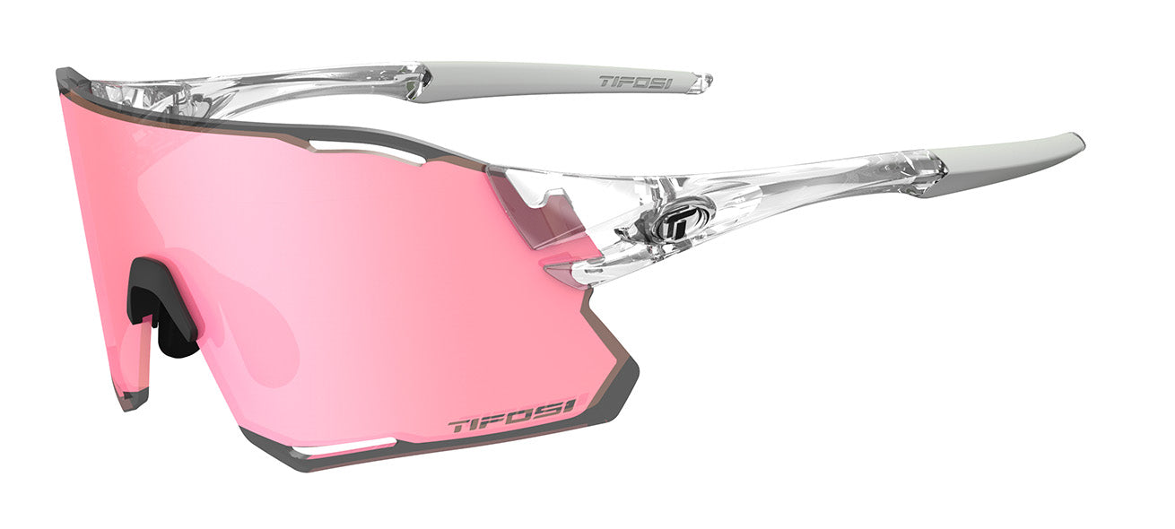 rail race crystal clear clarion cycling sunglass