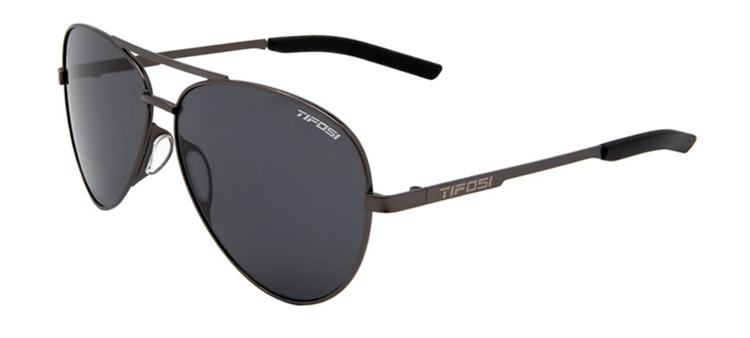 shwae graphite polarized aviator sunglass