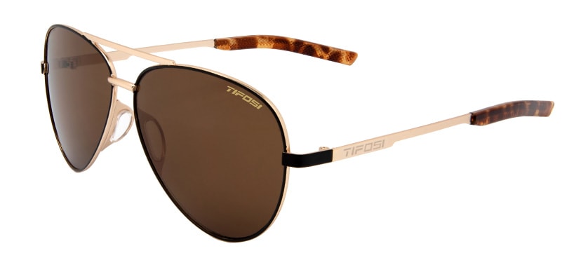 gold pilot style reflective aviator sunglasses