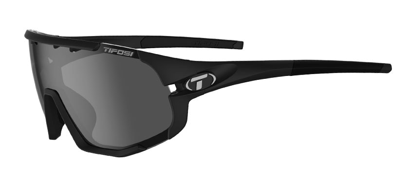 sledge matte black interchange cycling sunglass