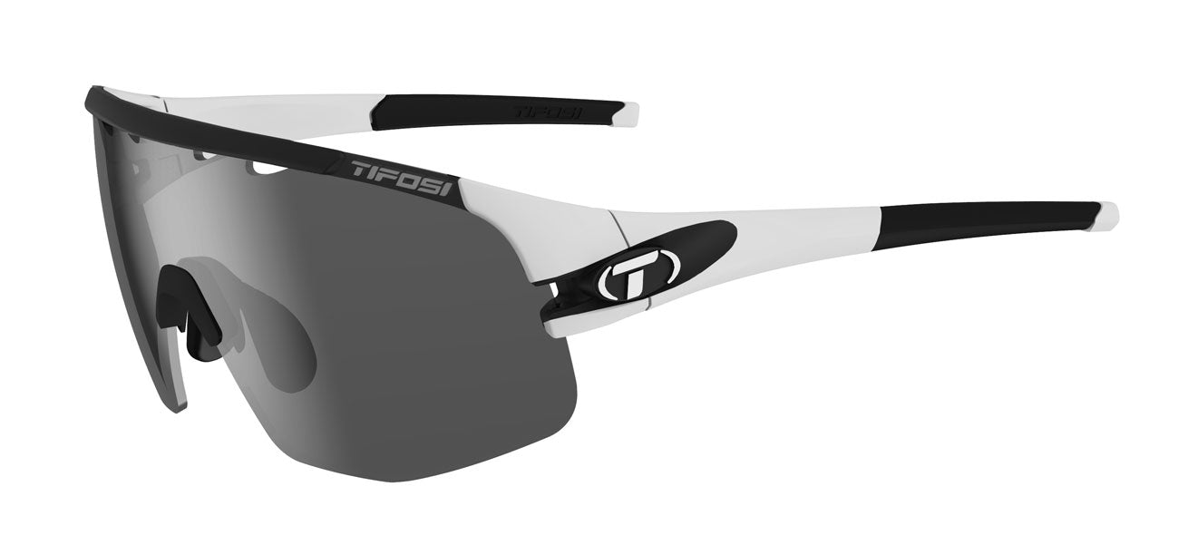 sledge lite white black interchange cycling sunglass