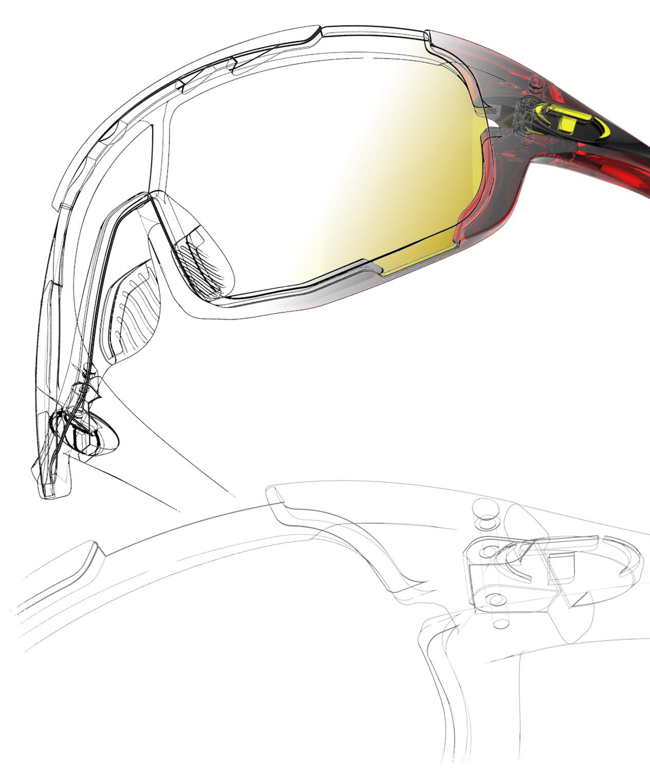 Sledge technical drawing