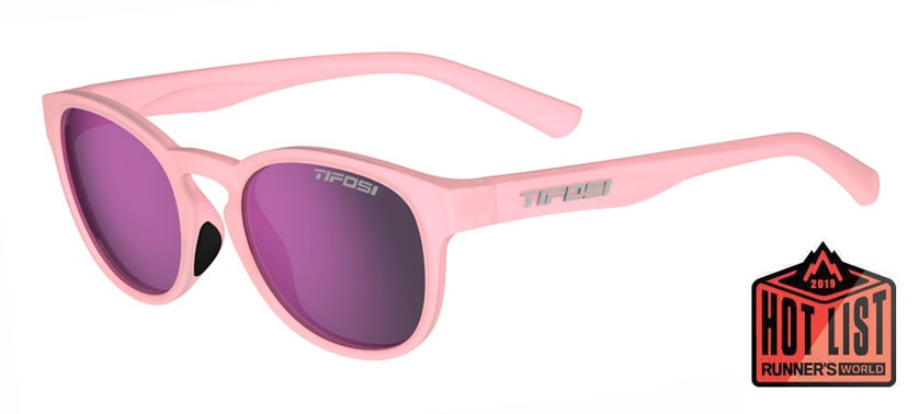 Svago lifestyle sport sunglasses in satin crystal blush